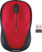 Logitech M235 - Draadloze Muis - 1 jaar batterijduur - Rood