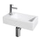 Differnz Helios - Fonteinset - 37,5x18,5x9 cm - Koudwaterkraan Links - Mat Goud - Wandmontage