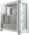Corsair iCUE 4000X RGB - ATX Behuizing - Gehard Glas - Wit