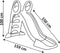 Smoby KS - Glijbaan - Glijlengte 150 cm - Waterfunctie