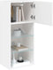 vidaXL - Tv-meubels - met - LED-verlichting - 2 - st - 40,5x30x90 - cm - wit