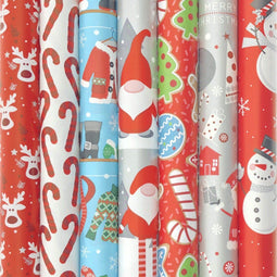 Benza K25 - Assortiment cadeaupapier - 7 rollen 200 x 70 cm multikleur (7 stuks)