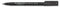 Viltstift Staedtler Lumocolor 317 permanent M zwart - 10 stuks