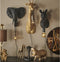 Light & Living Wandlamp Zebra - 25cm - Mat Zwart