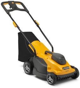 Stiga Combi 336c - Elektrische Grasmaaier 1400 W - Snijbreedte 34 cm - Geel Zwart