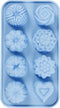 Creotime Siliconen Vormen 45 X 40 Cm Blauw