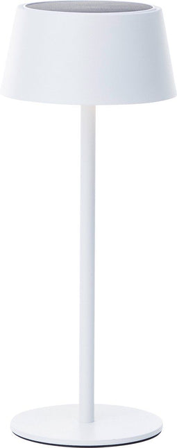 Brilliant Picco - oplaadbare Solar Tafellamp - Buiten - LED 4W 3000K - 3 Stepdim - IP44 - Wit