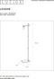 Lucide LEANNE - Vloerlamp - 1xE27 - 40W - Zwart