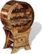 vidaXL - Wijnrek - voor - 10 - flessen - massief - gerecycled - hout