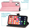 iMoshion Hoesje Geschikt voor iPhone 13 Hoesje Met Pasjeshouder - iMoshion Luxe Bookcase - Roze