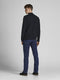 JACK&JONES JJEBASIC - Heren coltrui met halve rits - Maat L