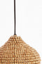 Light & Living Hanglamp Kalenga - Kralen - 21cm - Naturel