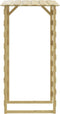 vidaXL - Pergola - met - dak - 100x90x200 - cm - geïmpregneerd - grenenhout