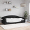 vidaXL - Slaapbank - 90x200 - cm - stof - zwart