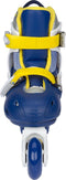 Nijdam Navy Seal - Skeelers - Verstelbaar - Hardboot - Blauw - Maat 30-33