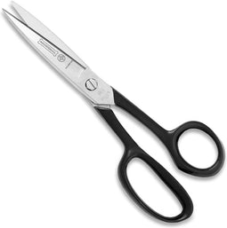 Mundial industrieschaar zware kwaliteit, zwart gelakte ogen