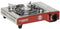 Rothenberger Deluxe - Camping kooktoestel gas - 1-pits 2200 W - Rood Zilver