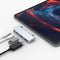 Hyper HyperDrive - 4-in-1 USB Hub - 1x HDMI 1x USB 2.0 2x USB 3.2 type-A 1x USB 3.2 type-C - Grijs
