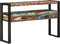 vidaXL - Einde - Tafels - Multikleur - 120x33x75 - cm - Massief - Gerecycled - Hout - en - Metaal