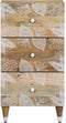 vidaXL - Dressoir - 40x33,5x75 - cm - massief - mangohout