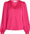 Vila Viellette - Blouse V-neck L/s - Groen (2023)