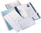 5x Durable personeelsmap blauw: doos van 5 stuks