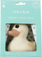 HEVEA - Kawan de eend mini - Creme - Waterdicht - 100 % natuurrubber