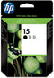 HP 15 - Inktcartridge - Origineel - Zwart