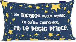 Kussenhoes HappyFriday Le Petit Prince Son avion Multicolour 50 x 30 cm