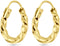 Marie Celeste - Oorringen - Gedraaide buis 13x2mm - Goud