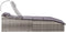 vidaXL - Ligbed - met - kussen - poly - rattan - grijs