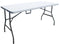 Klaptafel - 150 cm - 6 personen - Poedercoating in stalen buizen - Wit