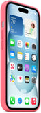 Apple MWN93ZM/A (iPhone 15) - Silicone Backcover MagSafe - Schokabsorberend - Roze