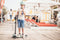 Scoot and Ride Highwaykick 3 - Kinderstep met LED-lampjes en dubbele voorwielen - Blueberry