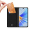 Dux Ducis Skin Pro Oppo A17 Hoesje Portemonnee Book Case Zwart