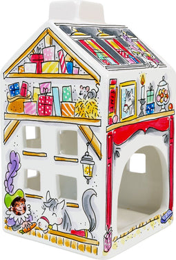 Blond Amsterdam - Lichthuisje Sint - Sinterklaas illustraties - Multikleur