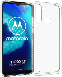 Accezz Motorola Moto G8 Power Lite - Clear Backcover - Schokabsorberend - Transparant