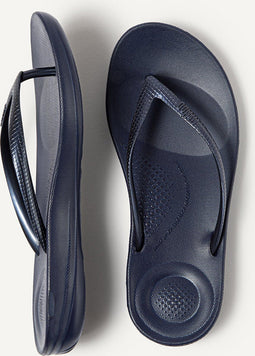 FitFlop IQushion - Teenslippers Dames - Ergonomisch voetbed - Navy - Maat 38