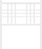 vidaXL - Hoofdbord - 75 - cm - metaal - wit