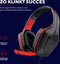 Trust GXT 415S Zirox - Gaming Headset - 50 mm luidsprekerdrivers - Rood Zwart