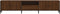 vidaXL - Tv-meubel - met - lade - 200x25x44 - cm - bewerkt - hout - bruin - eikenkleur