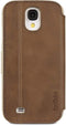 Belkin Samsung Galaxy S4 - Portefeuille-etui met standaard - Bruin