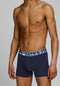 Jack & Jones 3-pack - Heren Boxershorts - Zwart en Donkerblauw met Print