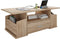 VCM Houten bijzettafel Salontafel Sofa-tafel Woonkamertafel Lade Junata Houten bijzettafel Salontafel Sofa-tafel Woonkamertafel Lade Junata