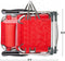Beach Chair Color Baby 48 x 60 x 90 cm Red
