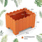 Coast Plantenbakken - Set van 2 - HDPE met Drainage - Oranje (2 stuks)