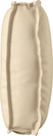 vidaXL - Ligbedkussen - voor - Zitting/Rugleuning - Beige - 120x50x12 - cm - Oxford - Stof
