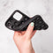 iMoshion Hoesje Geschikt voor iPhone SE (2022) / SE (2020) / 8 / 7 Hoesje Siliconen - iMoshion Pop It Fidget Toy - Pop It hoesje - Zwart