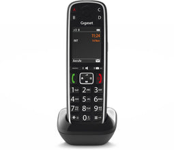 Gigaset E720HX - DECT-telefoon - Compatibel met hoortoestellen Bluetooth 4.2 - Zwart