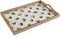 Snackdienblad Versa Strawberry Hout MDF (30 x 5 x 45 cm)